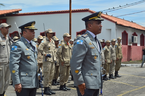Troca de comando no Corpo de Bombeiros de Nova Iguaçu
