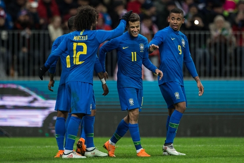 Brasil goleia Rússia antes do reencontro com a Alemanha