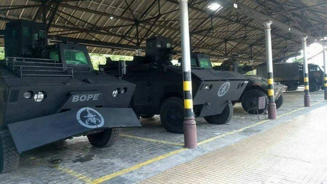 Exército irá ceder veículos blindados para a Polícia Militar