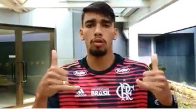 Lucas Paquetá chama a torcida do Flamengo para treino aberto no Maracanã