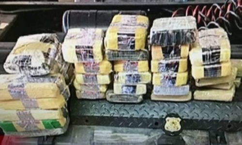 Policia apreende 8 toneladas  de maconha e cocaína no Rio