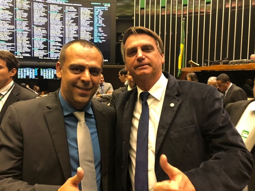 Pré-candidato a deputado estadual Anderson Moraes se alia a Bolsonaro
