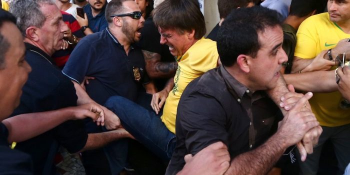 Bolsonaro esfaqueado em Minas Gerais