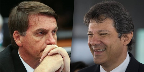 Bolsonaro não vai a debates com Haddad