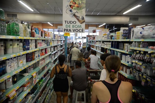 Vendas de supermercados sobem 1,92%