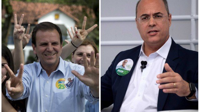 Wilson Witzel e Eduardo Paes farão segundo turno para governo do Rio