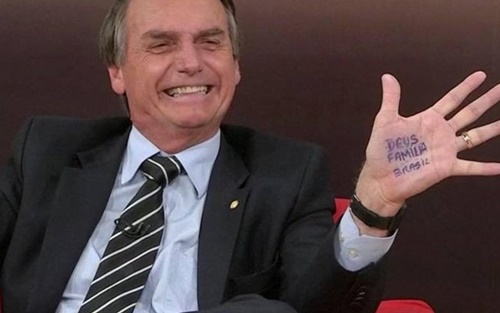 Bolsonaro: vou trabalhar por um  país em que todos sejam felizes