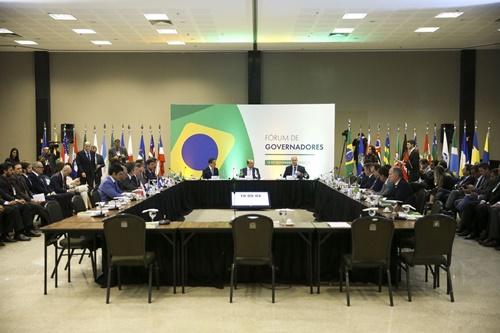 Governadores se reúnem em  Brasília para discutir pacto
