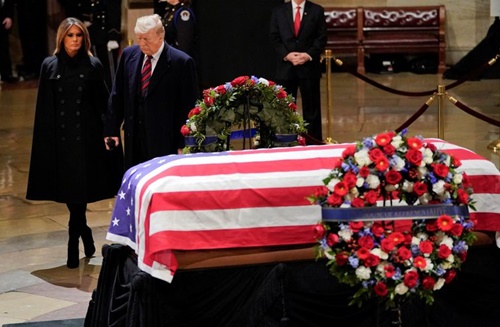 Corpo de George H.W. Bush será sepultado no Texas