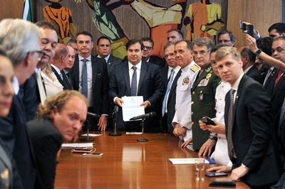 Bolsonaro: reforma previdenciária  dos militares já está no Congresso