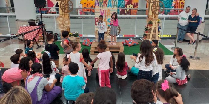 Via Brasil Shopping promove Colônia de Férias para a criançada