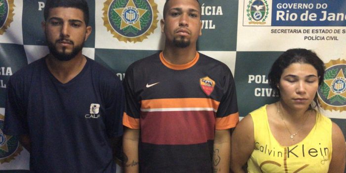 Integrantes de quadrilha são presos por roubo a casas em Nova Iguaçu