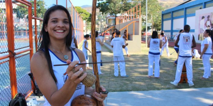 Vila Olímpica de Nova Iguaçu oferece aulas de capoeira