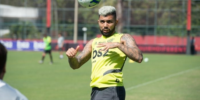 Gabigol se declara ao Flamengo e diz que pensou em assistir jogo de organiza