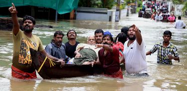 Total de mortos por chuvas na Índia sobe para 147