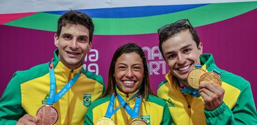 Brasil abre última semana do Pan como vice-líder do quadro de medalhas