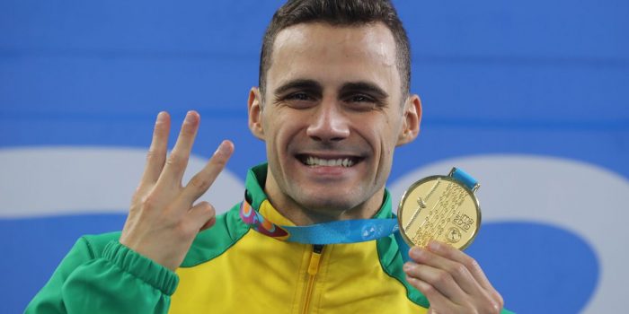 Com ouro na natação, Brasil reassume vice-liderança de medalhas no Pan