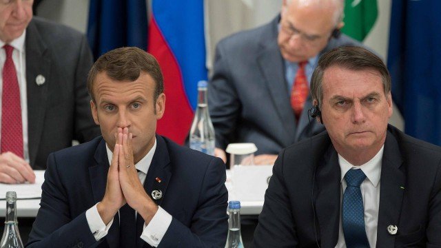 França diz que não apoiará Mercosul por conta de comentários de Bolsonaro sobre o clima