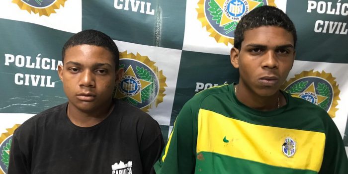 Polícia Civil prende em flagrante dois traficantes da comunidade da Lagoa