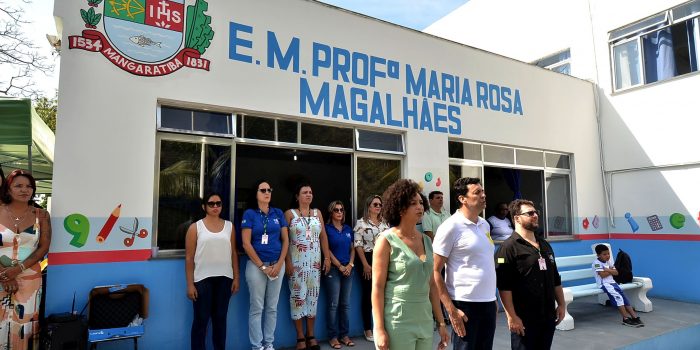 Escola Professora Maria Rosa Magalhães revitalizada