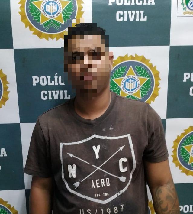 Policia civil prende Homem  foragido da justiça em Nova Iguaçu