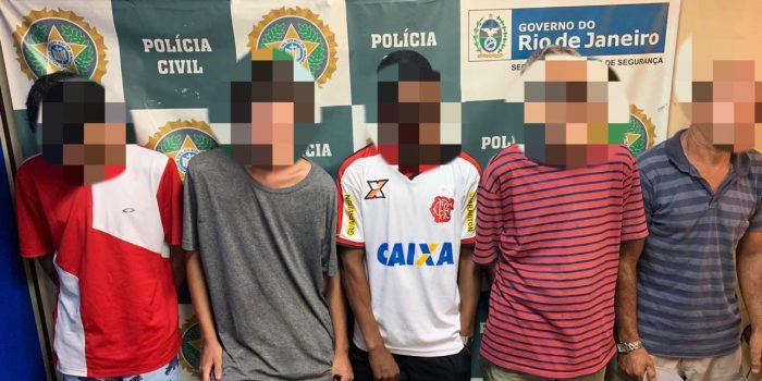 ´Policia Civil prende  Homens acusados de roubos em Comendador Soares