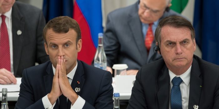 Macron rebate Bolsonaro: ‘não é lobby, queremos ajudar no futuro da Amazônia’