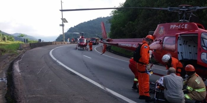 Cinco vítimas do acidente com ônibus na Serra de Petrópolis seguem internadas