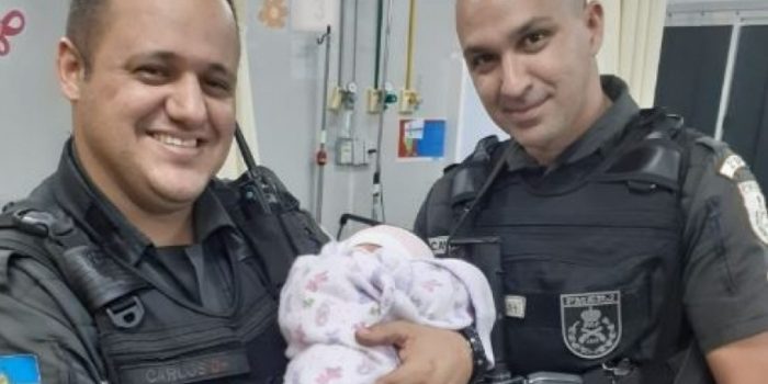 Bebê de sete dias é encontrado por policiais militares em rua de Botafogo