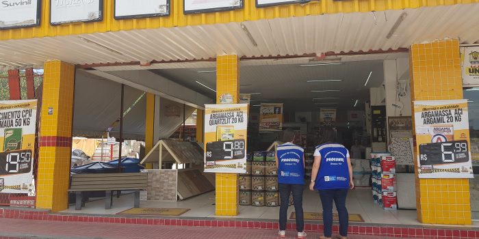 Procon-RJ verifica se lojas de materiais de construção cobram preços abusivos na Baixada