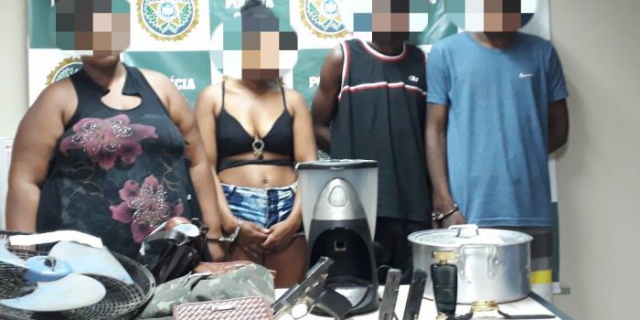 Policia Civil prende quadrilha que roubava residencias em Guapimirim