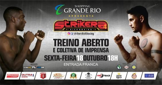 Shopping Grande Rio recebe treino aberto do Strikers Kickboxing