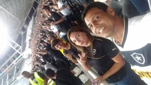 Torcedor do Botafogo enviou foto para mulher antes de ser agredido em clássico