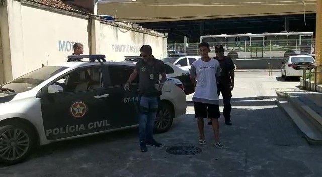 Policiais da Delegacia da Mulher de Nova Iguaçu prendem acusado de agredir  ex namorada