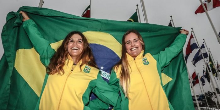 Martine e Kahena são vice-campeãs no Mundial de Vela, na Austrália