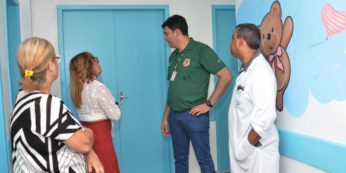 Prefeito realiza nova vistoria nas obras do hospital municipal
