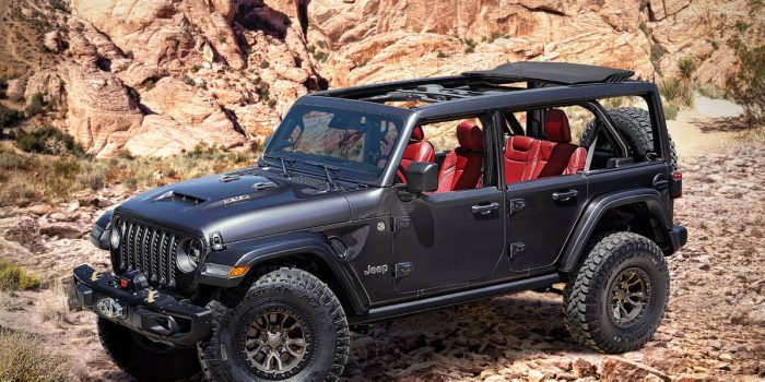 Jeep apresenta novo carro conceito Wrangler Rubicon 392