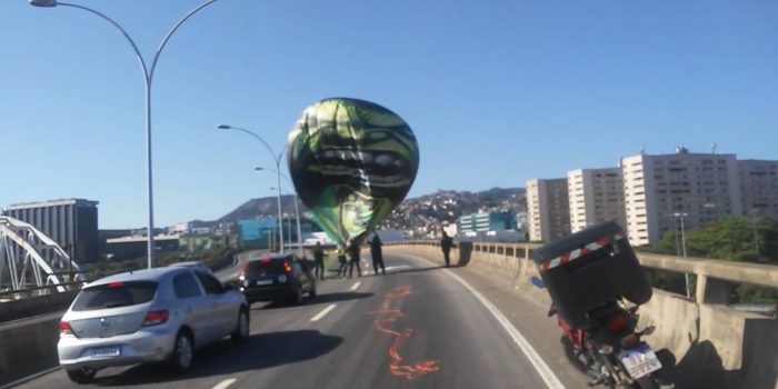 Rio tem queda de balões em dois bairros e festival ilegal na Baixada