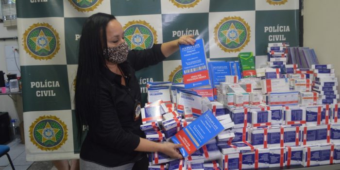 Polícia  apreende medicamentos avaliados em R$ 1 milhão desviados de hospitais públicos