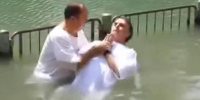 Preso por corrupção, Pastor Everaldo já batizou Bolsonaro em Israel;  relembre