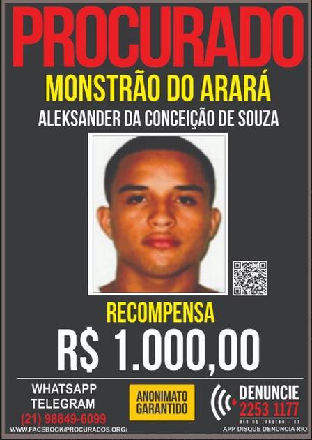 Suspeito de tentar assaltar loja em Botafogo tem 32 mandados de prisão