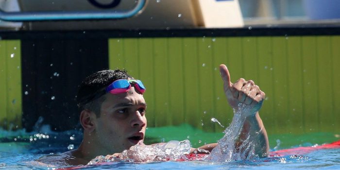 Leonardo Santos vence 200 medley com recorde pessoal, na Hungria
