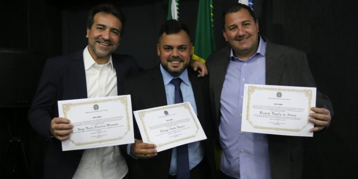TRE de Mesquita diploma o prefeito reeleito Jorge Miranda e 12 vereadores
