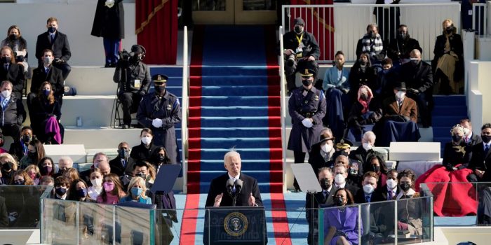 Joe Biden toma posse como 46º presidente dos Estados Unidos