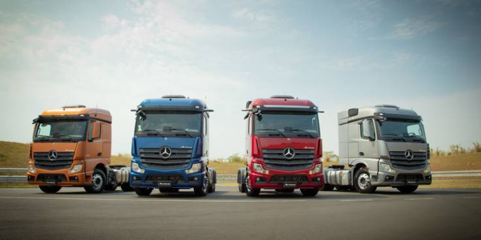 No Brasil: Mercedes-Benz supera o marco de 1.000 caminhões Novo Actros