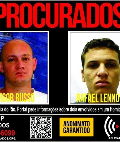 Disque Denúncia pede informações sobre suspeitos de executar dois jovens em Nova Iguaçu