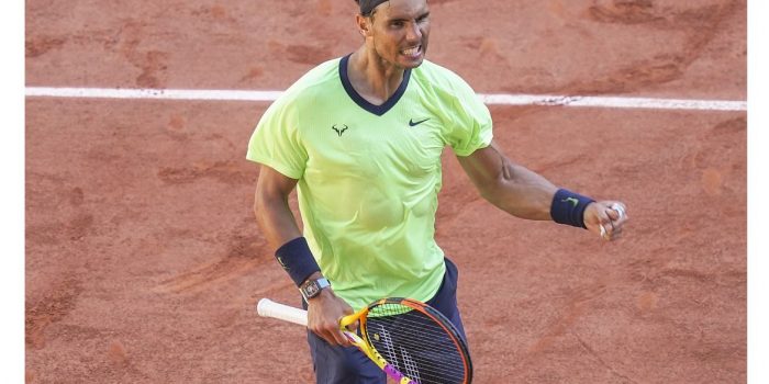 Impiedoso, Rafael Nadal chega às quartas de final de Roland Garros