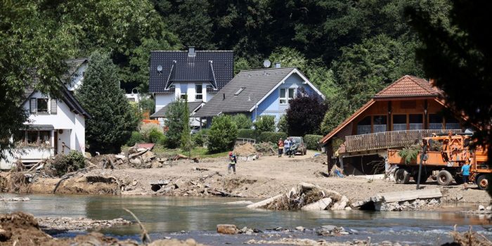 Alemanha cria financiamento para apoiar vítimas de enchentes