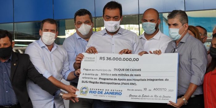 Caxias recebe verba de R$36 milhões do Governo do Estado para a saúde