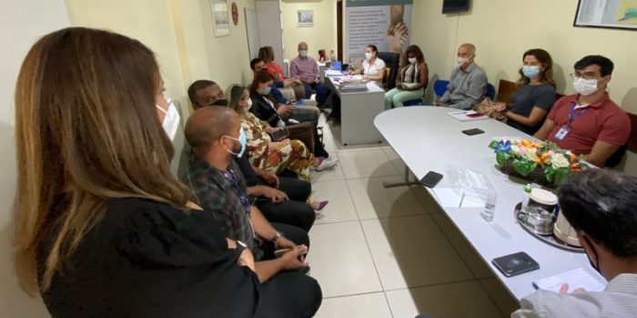 Representantes da Águas do Rio se reúnem com secretários de Nova Iguaçu 